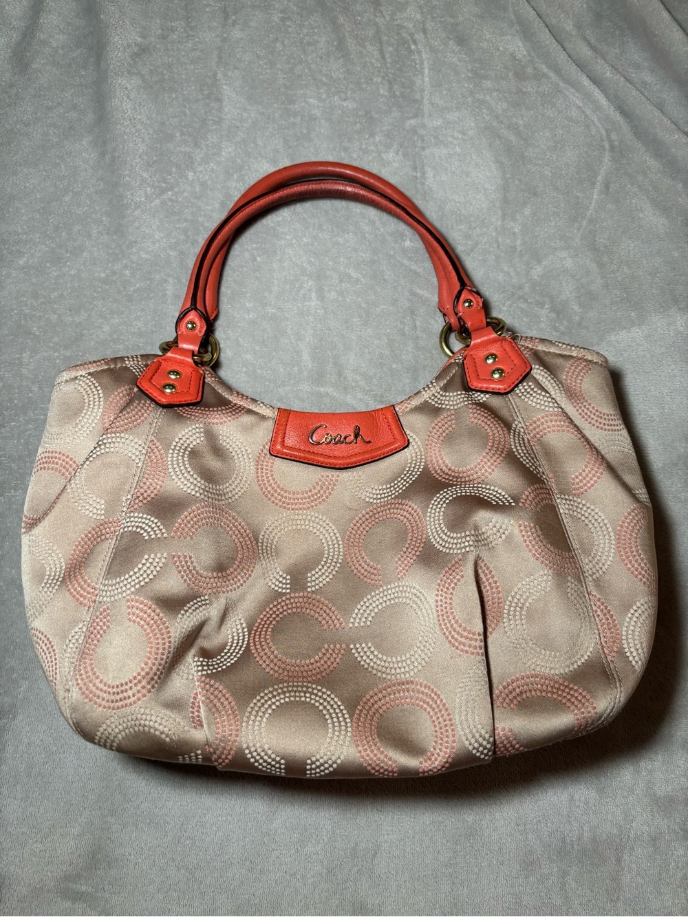 Coach Ashley Dotted Op Art Tote bag